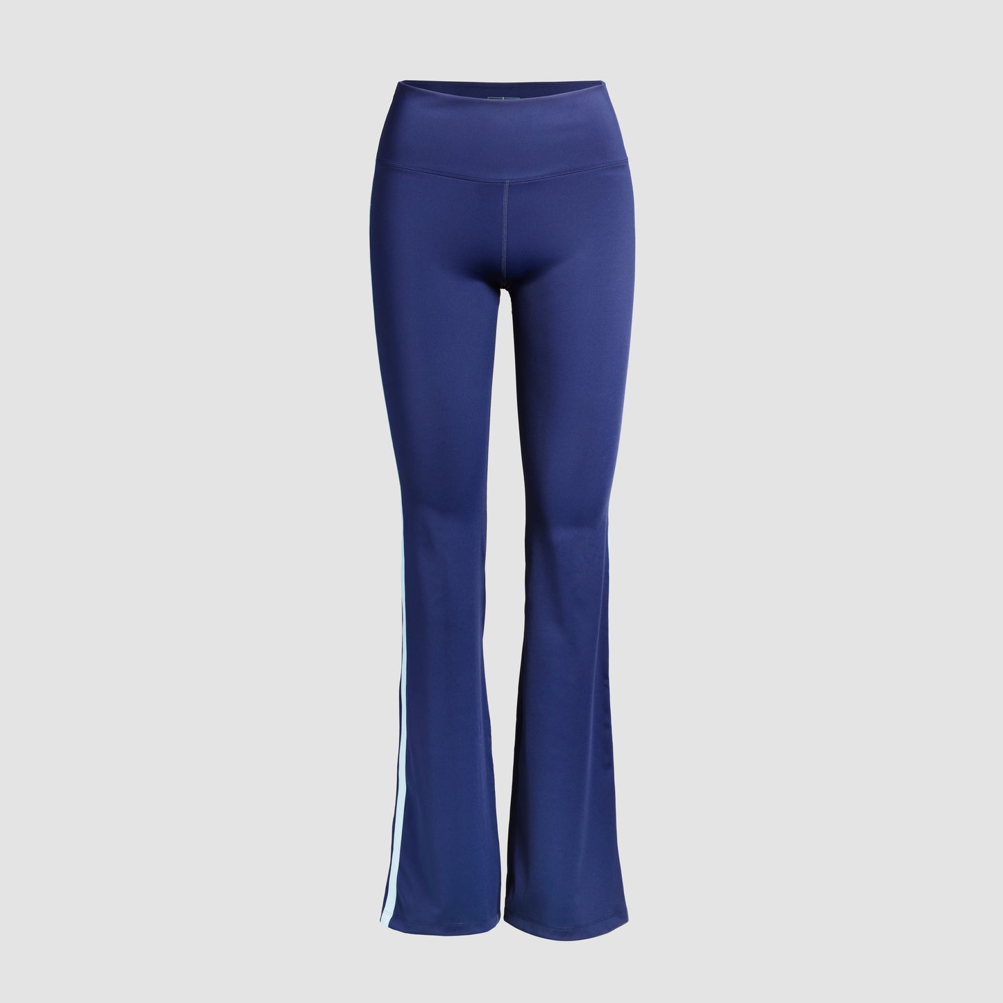 Tights flared side striped