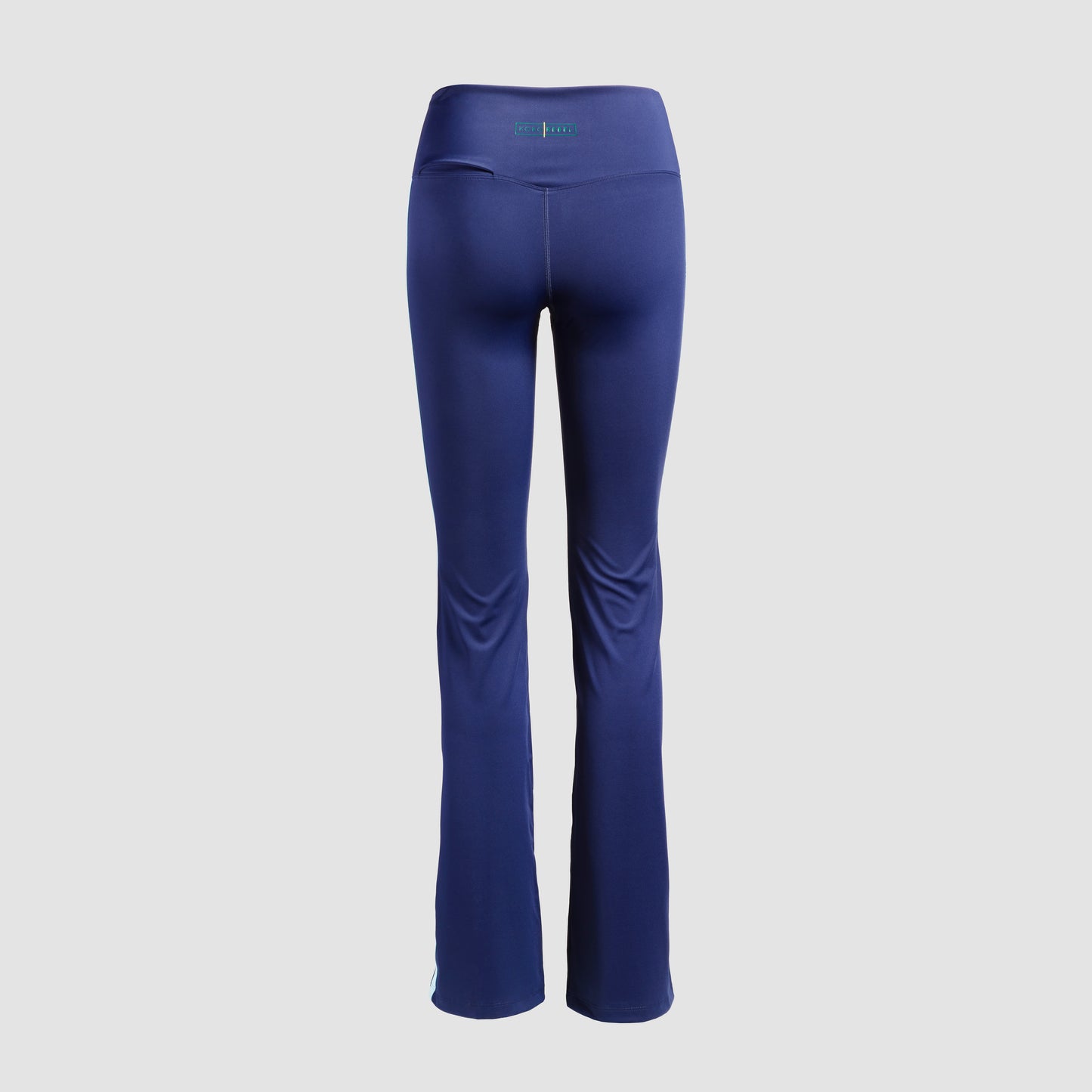 Tights flared side striped