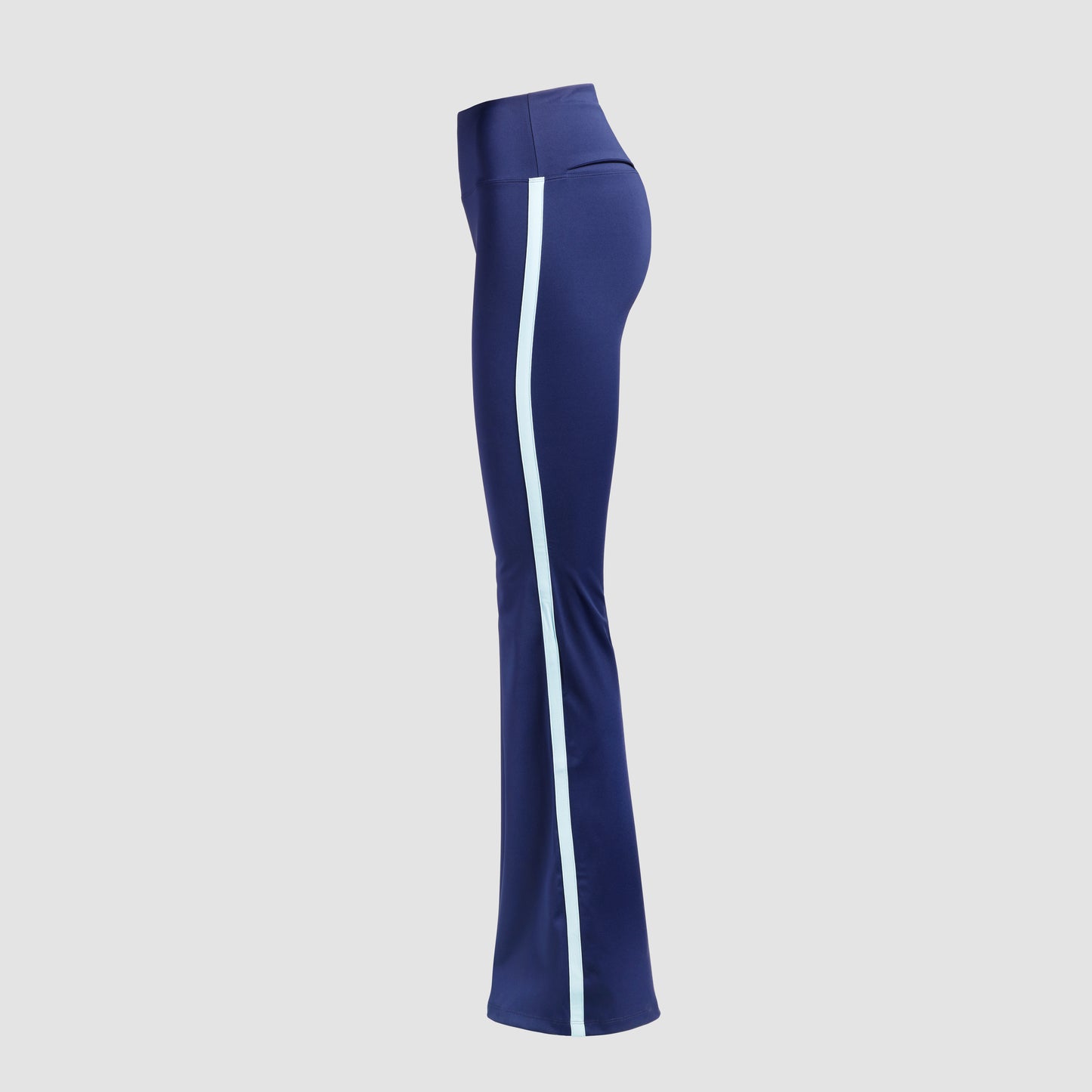 Tights flared side striped