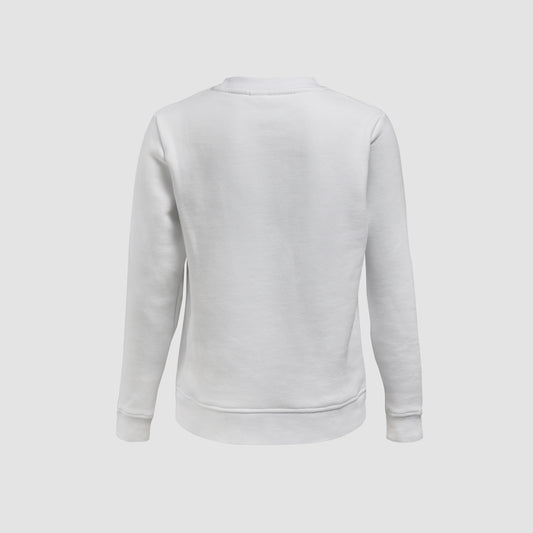 Sweatshirt fleece embroidered