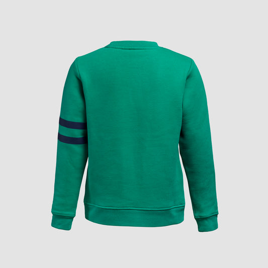 Sweatshirt fleece embroidered