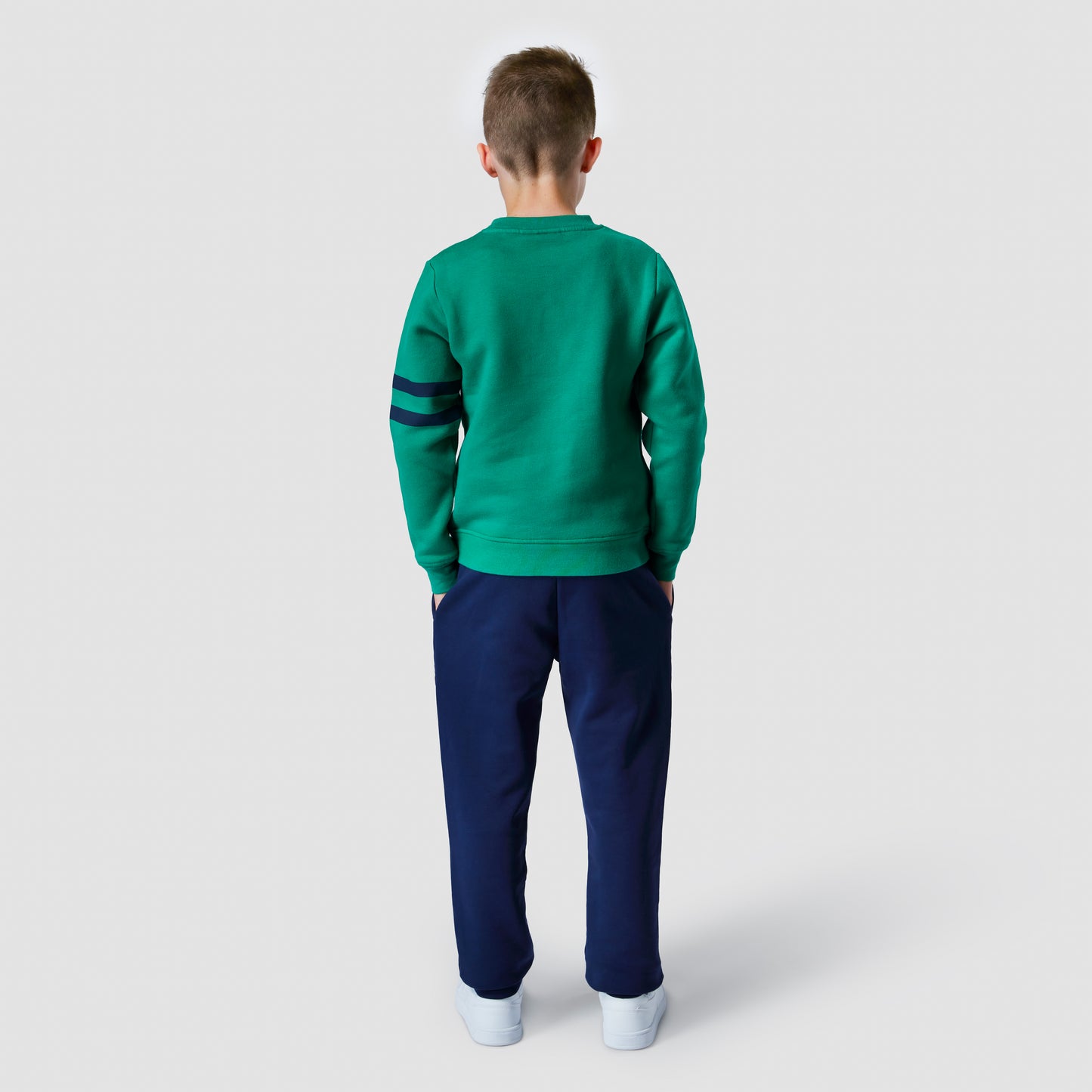 Sweatshirt fleece embroidered