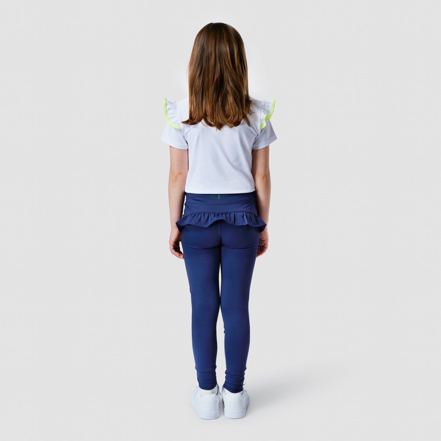 T-shirt ruffled sleeve