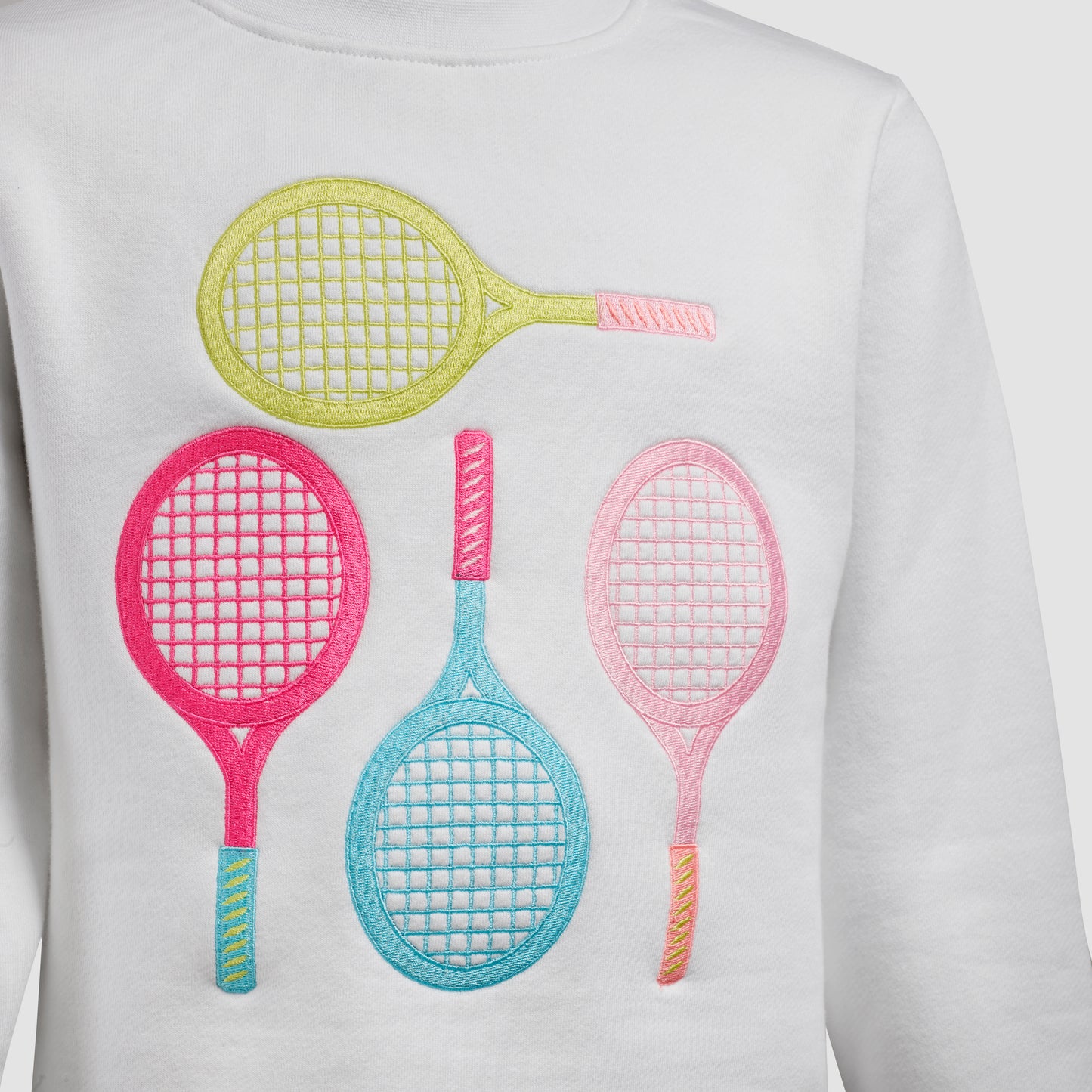 Sweatshirt fleece embroidered