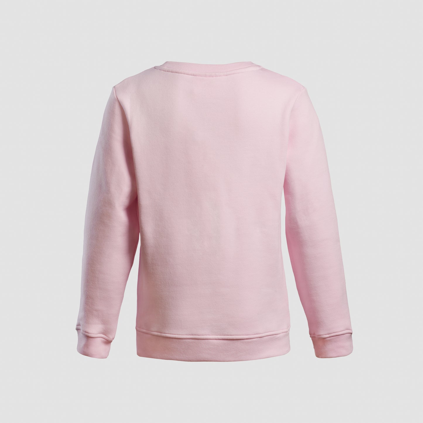 Sweatshirt fleece embroidered pink